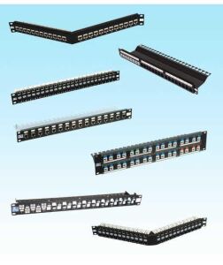 HCS P00-02450-1U 24 Port Keystone Jack Utp Boş Patch Panel 1u