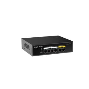 Reyee RG-ES106F-P 6 Portlu 10/100 Fast Ethernet Tak Çalıştır Switch 2 Fast Ethernet Uplink 4 Port