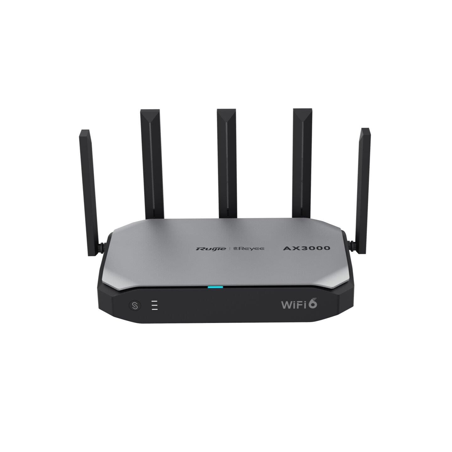 Reyee RG-EG105GW-X 5 Portlu Kablosuz WiFi 6 Router Web Yönetilebilir 150 Kullanıcı 2976 Mbps