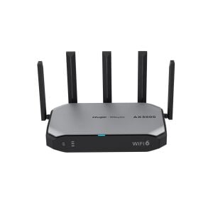 Reyee RG-EG105GW-X 5 Portlu Kablosuz WiFi 6 Router Web Yönetilebilir 150 Kullanıcı 2976 Mbps