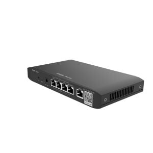 Reyee RG-EG105G-P-V3 5 Portlu Router Web Yönetilebilir 2 WAN 100 Kullanıcı 4 Port PoE (54W)