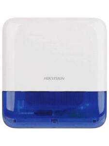 Hikvision DS-PS1-E-WE-AXPRO Kablosuz Dış Ortam Siren Mavi