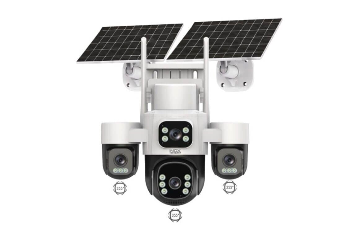 INOX-X24 4G Solar eSIM 6 Motor 3 PT Güvenlik Kamerası