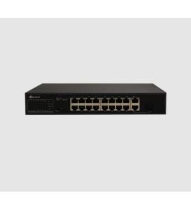 Vguard SW1016P-185 16 Port 10/100 Mbps Yönetilemeyen Poe Switch
