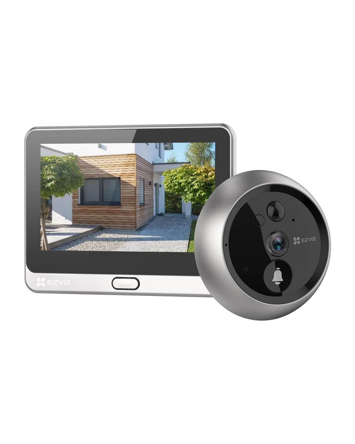 EZVİZ CS-DP2 2K Kablosuz Monitörlü Kapı Zili
