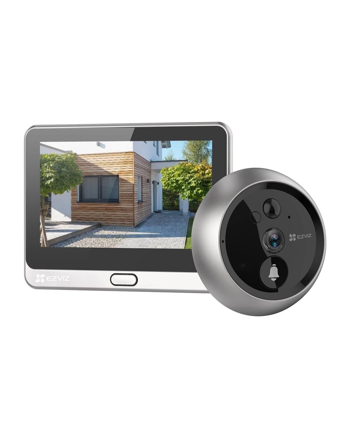EZVİZ CS-DP2 2K Kablosuz Monitörlü Kapı Zili