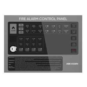 Hikvision HF-C104 4 Bölgeli Konvansiyonel Yangın Alarm Paneli