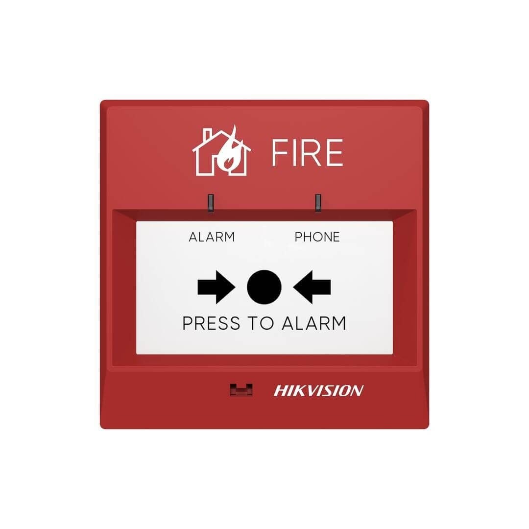 Hikvision HF-CMP1 Konvansiyonel Yangın Alarm Butonu (Tekrar Kurulabilir)