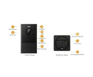 Imou IPC-B46LP 4MP Dış Ortam Bataryalı Kamera