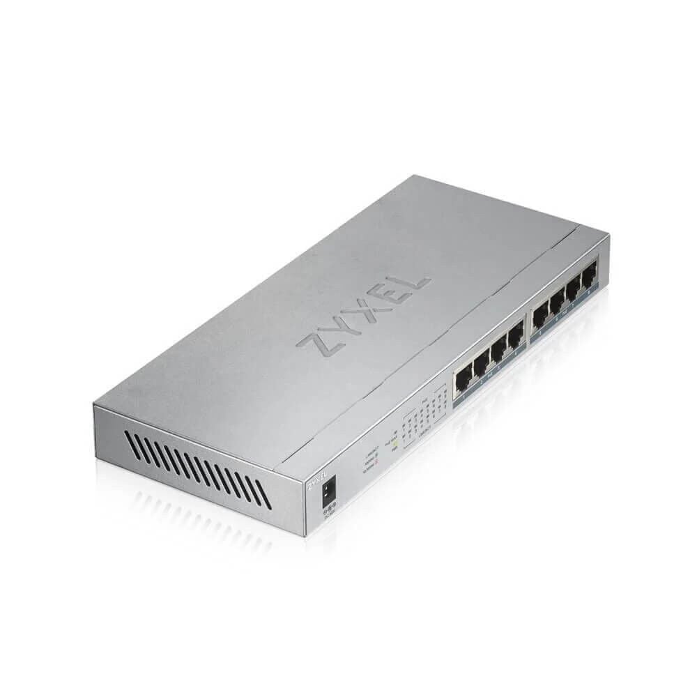 ZYXEL GS1008HP 8 Port Gigabit Yönetilemez PoE Switch