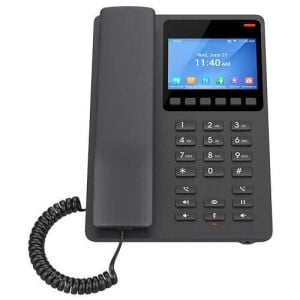 Grandstream GHP631W Otel IP Telefon Siyah
