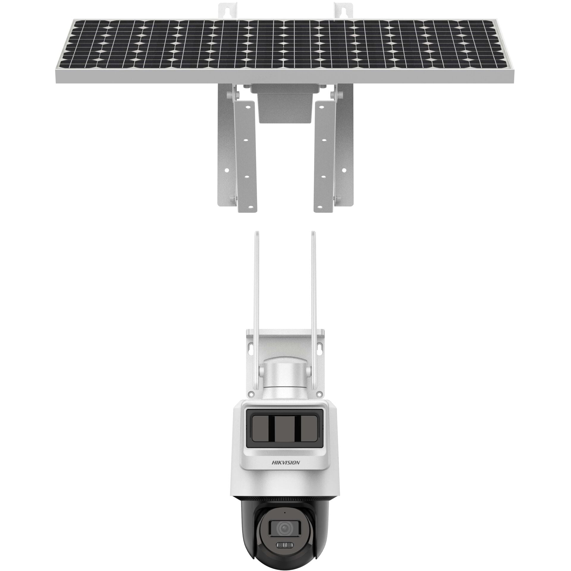 Hikvision DS-2DE2C400IWG-K/4G/C09S20 4MP 2.8mmLensli  Güneş Enerjili PT Dome IP Güvenlik Kamerası (48 Saat Batarya)