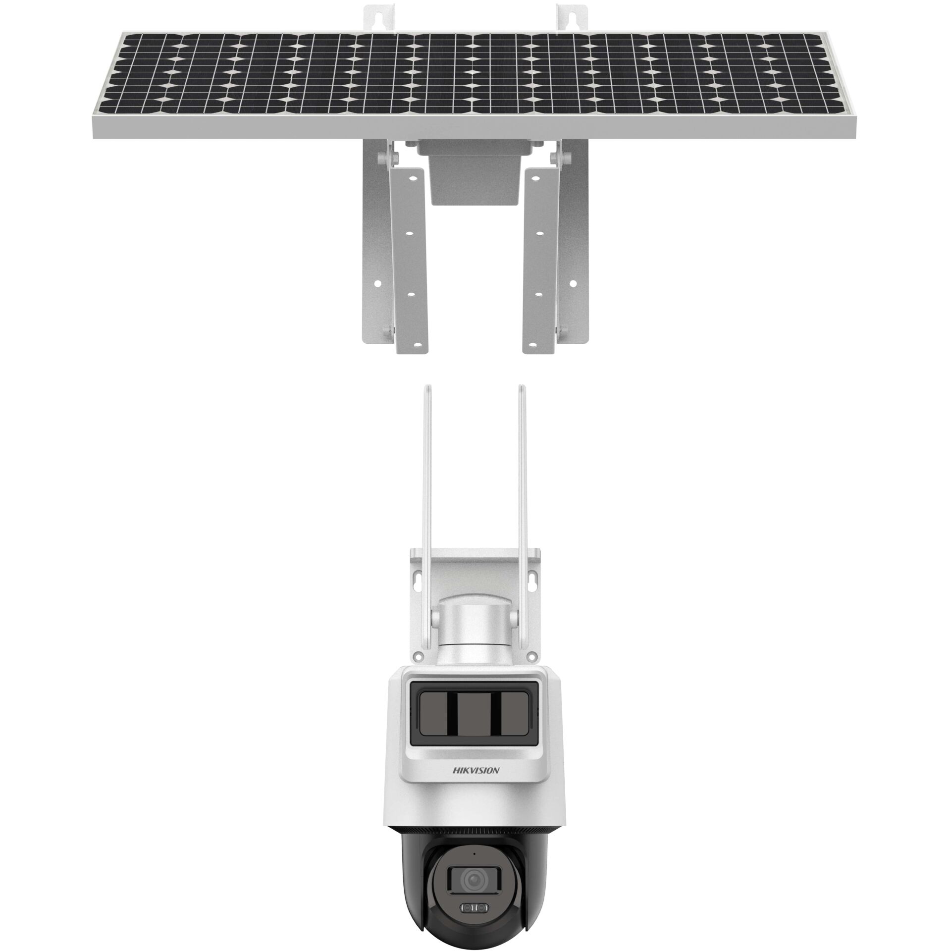 Hikvision DS-2DE2C400IWG-K/4G/C09S20 4MP 2.8mmLensli  Güneş Enerjili PT Dome IP Güvenlik Kamerası (48 Saat Batarya)