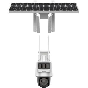 Hikvision DS-2DE2C400IWG-K/4G/C09S20 4MP 2.8mmLensli  Güneş Enerjili PT Dome IP Güvenlik Kamerası (48 Saat Batarya)