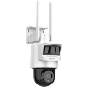 Hikvision DS-2DE2C400IWG-K/4G/C09S20 4MP 2.8mmLensli  Güneş Enerjili PT Dome IP Güvenlik Kamerası (48 Saat Batarya)