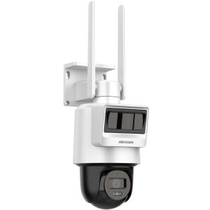 Hikvision DS-2DE2C400IWG-K/4G/C09S20 4MP 2.8mmLensli  Güneş Enerjili PT Dome IP Güvenlik Kamerası (48 Saat Batarya)