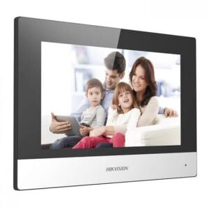 Hikvision DS-KH6320-WTE1-UHK 7'' Dokunmatik Ekranlı IP Görüntülü Diafon İç Ünitesi (Wi-Fi Destekli)