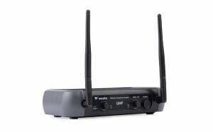 Westa WM-102H Çift Kanallı Kablosuz Mikrofon Seti – 1 Alıcı + 2 El Mikrofonu (UHF, 96 dB)