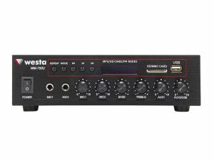 Westa WM-750U 80W Trafolu 100V Hat Tipi Mikser Amfi