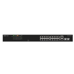 Ruijie Reyee RG-ES118FGS-LP 16-Port 10/100 Mbps PoE + 2-Port 10/100/1000 Mbps RJ45/SFP Combo Tak-Çalıştır Yönetilemeyen Switch